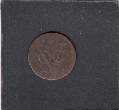 Beschrijving: Duit V.O.C. Utrecht S311